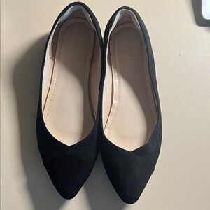 Elegant Black Women's Flats